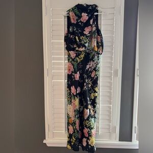 Petal & Pup Black High Neck /  Asymmetrical Dress